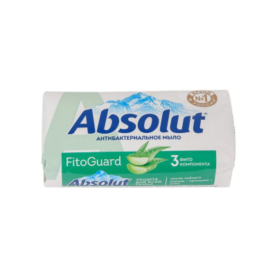 ABSOLUT Мыло твердое ' FitoGuard алоэ, 90 гр 6061