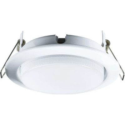 IEK Lighting светильник 4114 встраиваемый под лампу gx53 белый LUVB0-GX53-1-K01-10