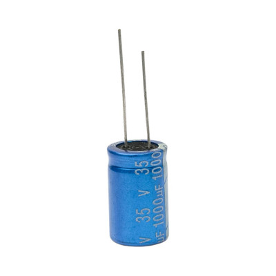 JB Capacitors , 1000мкФ, 35В, -55/105C, 13x20мм, Конденсатор электролитический, JRB1V102M05001300200000BST-111