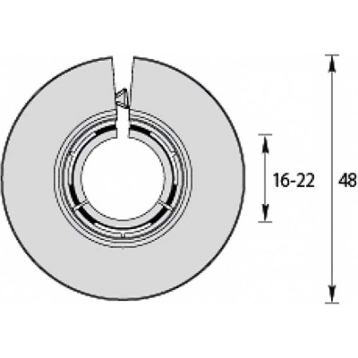 Ideal Обвод универсальный для труб Ф16-22мм 