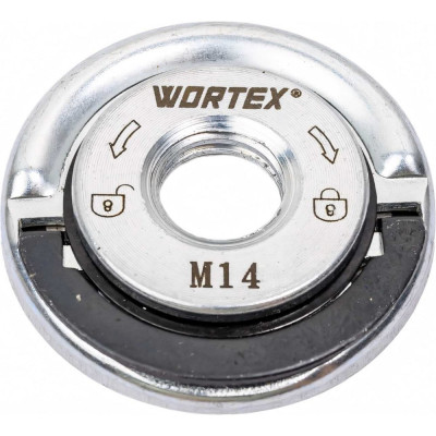 WORTEX Гайка быстрозажимная для УШМ M14 в блистере 0323289