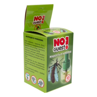 NoGuest Жидкость от комаров, 45 ночей СЗ.060002