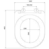 IDDIS Сиденье для унитаза, дюропласт, soft close, easy fix, , 097DPSEi31