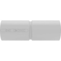 Муфта соединительная труба-труба DKC с ограничителем (40 мм) для жестких труб 40шт 54940