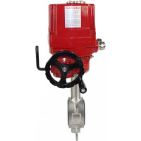 Затвор DN.ru 316L-316L-NBR Ду40 Ру16 с электроприводом EX-010 220В D050-02441