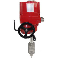 Затвор DN.ru 316L-316L-PTFE Ду40 Ру16 с электроприводом EX-010 220В D050-02448