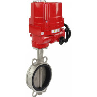 Затвор DN.ru 316L-316L-EPDM Ду100 Ру16 с электроприводом EX-010 220В D050-02429