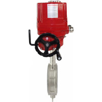 Затвор DN.ru 316L-316L-EPDM Ду100 Ру16 с электроприводом EX-010 220В D050-02429