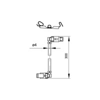 Провод заземления с клеммами DKC 10шт E0001C