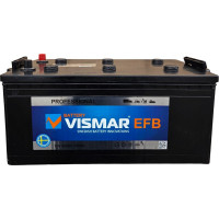 Аккумуляторная кислотная батарея VISMAR PROFESSIONAL 6СТ-225 EFB N (L)-(3) 1500 A 4627129567441
