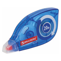 Корректирующая лента BRAUBERG 5 мм х 20 м, механизм перемотки 227799
