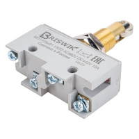 Микропереключатель Briswik МП-1105м/01 продольный ролик-винт mp110501.BR