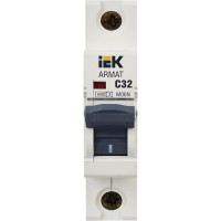 Автоматический выключатель IEK ARMAT M06N 1P C 32А AR-M06N-1-C032