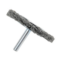 Щётка круглая абразивная №093 (63 мм; абразивная проволока) для дрели АТАКА 6306306555 22393