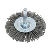Щётка круглая абразивная №093 (63 мм; абразивная проволока) для дрели АТАКА 6306306555 22393