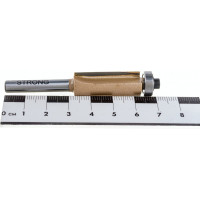 Фреза по дереву кромочная прямая Z2, 12х30 мм, хв-к 6 мм Strong CTФ-10200612