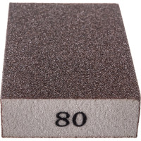 Губка шлифовальная 100x70x25 мм, P80, 1 шт Orientcraft SS1007025080