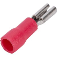 Изолированная клемма "мама" Nord-Yada 2.8мм 0.5-1.5кв. мм (красная) (РПи-м 1.5-(2.8)) 905340