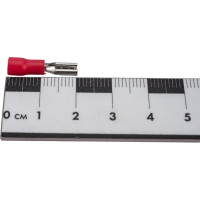 Изолированная клемма "мама" Nord-Yada 2.8мм 0.5-1.5кв. мм (красная) (РПи-м 1.5-(2.8)) 905340