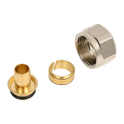 Набор со стяжным кольцом Oventrop 16x2 мм, латунь, для наружной резьбы G 3/4 1016874