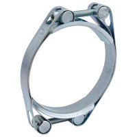 Силовой двухболтовый шарнирный хомут MGF 100-110/24 W1 1-22-24-1-100-110