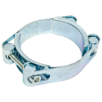 Силовой двухболтовый шарнирный хомут MGF 55-65/22 W1 1-22-20-1-55-65
