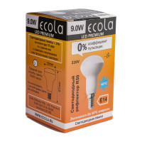 Светодиодная лампа Ecola Reflector R50 LED Premium 9,0W 220V E14 4200K композит 87x50 G4PV90ELC