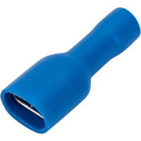 Полностью изолированная клемма "мама" Nord-Yada 6.3мм 1.5-2.5кв.мм (синяя) 906340