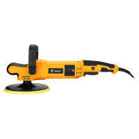 Сетевая полировальная шлифмашина DEKO ZKP1500 PRO, 180 мм, 1500 Вт, плавный пуск 063-4320