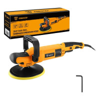 Сетевая полировальная шлифмашина DEKO ZKP1500 PRO, 180 мм, 1500 Вт, плавный пуск 063-4320