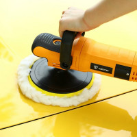 Сетевая полировальная шлифмашина DEKO ZKP1500 PRO, 180 мм, 1500 Вт, плавный пуск 063-4320