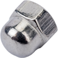 Шестигранная колпачковая гайка DINFIX DIN 1587 А2 нерж., M3, 10 шт. 00-00002540