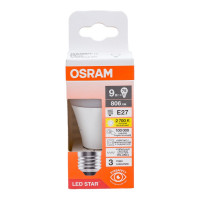 Светодиодная лампа Osram LSCLP75 9W/827 230VFR E27 10x1 4058075696563
