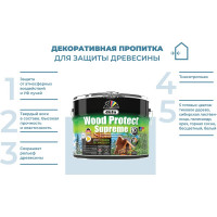 Пропитка Dufa WOOD PROTECT Supreme, бесцветная 9 л МП00-008383