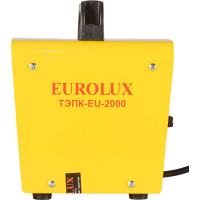 Тепловая электрическая пушка Eurolux ТЭПК-EU-2000 керамический нагревательный элемент, квадратная 67/1/34