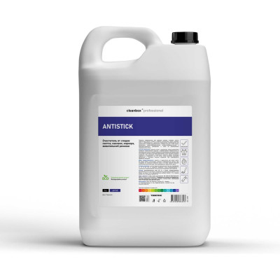 Очиститель от следов скотча, наклеек, маркера, жевательной резинки антискотч ANTISTICK (Антистик) 5л CleanBox Professional 13015