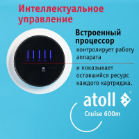 Прямоточная система обратного осмоса Atoll Cruise 600m (A-5500mp) ATEFDR080