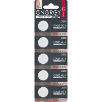 Литиевая батарейка ENERGY Ultra CR2032/5B 104984