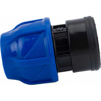 Компрессионная муфта TEBO ПНД вн. резьба 20x3/4" T-ПНД.М.4.20-34.CN