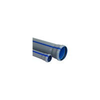 Труба RTP BAIKAL eco ВК ПП 50x1.5x3000 серый/синий 33270