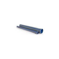 Труба RTP BAIKAL standart ВК ПП 50x18x3000 серый/синий 33155
