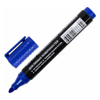 Перманентный маркер BRAUBERG ULTRA MARKER синий, 3.5 мм, с клипом 152206