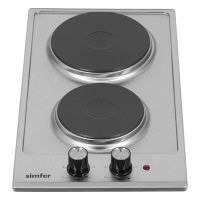 Электрическая варочная панель SImfer 3 уровня мощности, серебристый H30E02M011