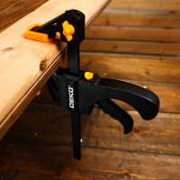 Быстрозажимная струбцина DEKO 200 мм CL200-2, 2 шт 065-0614