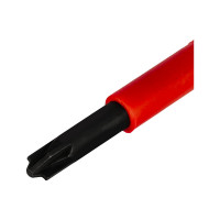 Диэлектрическая отвертка КОБАЛЬТ Ultra Grip FL/PZ-1x80 мм, CR-V, двухкомпонентная рукоятка 799-727