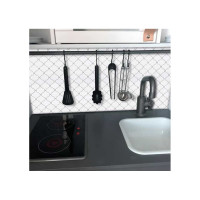 Комплект полимерной 3D плитки LAKO 30.5х30.5 см, 5 штук, Белая мозаика 2 LKD-MY001