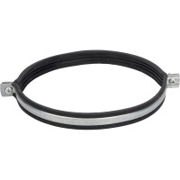 Сантехнический хомут с гайкой для труб СВК М10, 195-205 SVK-Fe195М10p Н0000025920