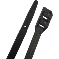 Нейлоновая стяжка Hyperline GTN-360HDB безгал., 360x8.6x2 мм, полиамид 11/12,17037