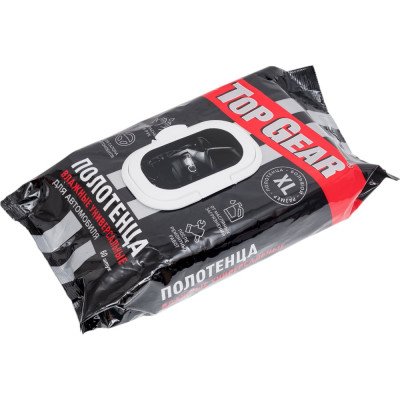 Влажные универсальные полотенца для автомобиля TOPGEAR 72748