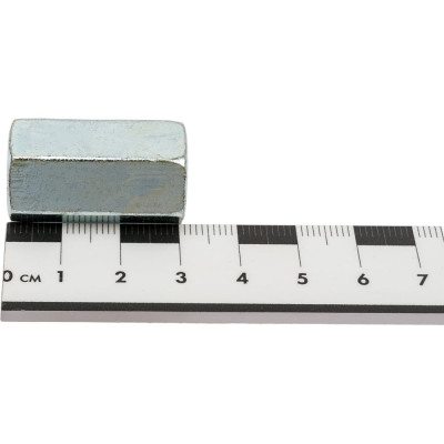 Соединительная гайка STEELREX DIN 6334, цинк, М10, 12 шт. 0220010000B400001264